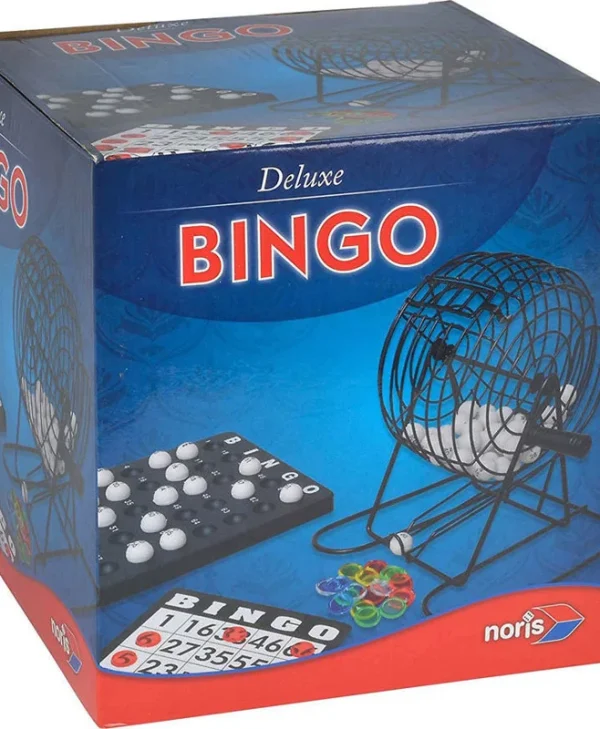 Επιτραπέζιο Παιχνίδι Deluxe Bingo για 2-4 Παίκτες 10+ Ετών (EN) Noris 606108011