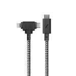 Native Union USB-C to Lightning Cable 60W Μαύρο 2.4m BELT-PROCCL-ZEB-NP - Image 3