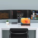 Satechi USB-A / USB-C Docking Station με HDMI/DisplayPort 4K PD Ethernet και σύνδεση 3 Οθονών Γκρι (ST-D4KTM-EU) - Image 5