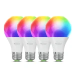 Nanoleaf Smart Λάμπες LED RGB 4τμχ N7501B02-4A60E - Image 2