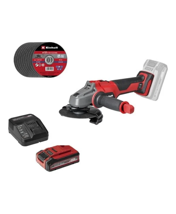 Einhell AXXIO 18/125 Τροχός 125mm Μπαταρίας Brushless 1x4Ah 4326647