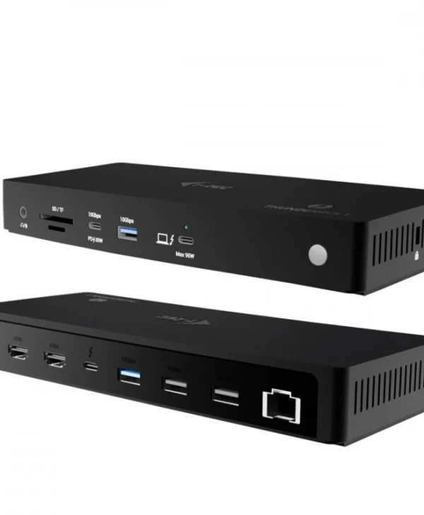 i-tec Thunderbolt 4 Docking Station με HDMI 4K PD Ethernet Μαύρο (TB4TRIPLEDOCKPD)