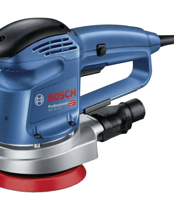 Bosch GEX 34-125 Έκκεντρο Τριβείο 125mm Ρεύματος 340W με Ρύθμιση Ταχύτητας και με Σύστημα Αναρρόφησης 0601372300