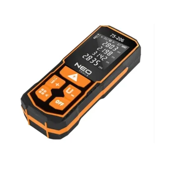 Neo Tools Μέτρο Laser 75-206 με Εύρος Μέτρησης 0.05m-100m