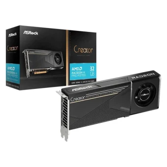 ASRock Radeon AI Pro R9700 32GB GDDR6 Creator Κάρτα Γραφικών 90-GA5XZZ-00UANF