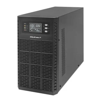 Qoltec 52282 UPS 3000VA 3000W με 2 Schuko Πρίζες