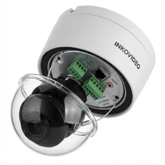 Inkovideo IP Κάμερα Παρακολούθησης 4K Αδιάβροχη με Φακό 2.8-12mm V-130-8MW