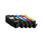 KMP Πακέτο Συμβατών Μελανιών Εκτυπωτή InkJet Canon PGI-570/CLI-571 300 Σελίδων 22ml Μαύρο 1τμχ 1567,4005