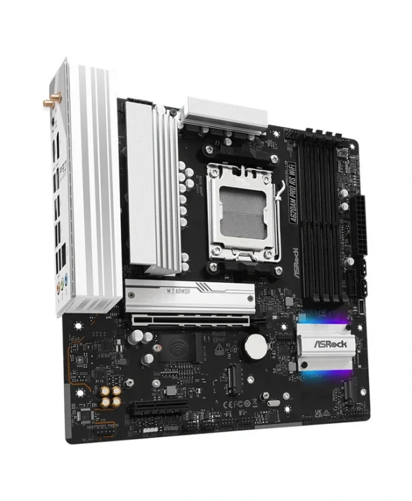 ASRock A620AM Pro RS Motherboard Micro ATX με AMD AM5 Socket 90-MXBSV0-A0UAYZ