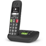 Gigaset E290a Ασύρματο Τηλέφωνο Μαύρο S30852-H2921-C101 - Image 4