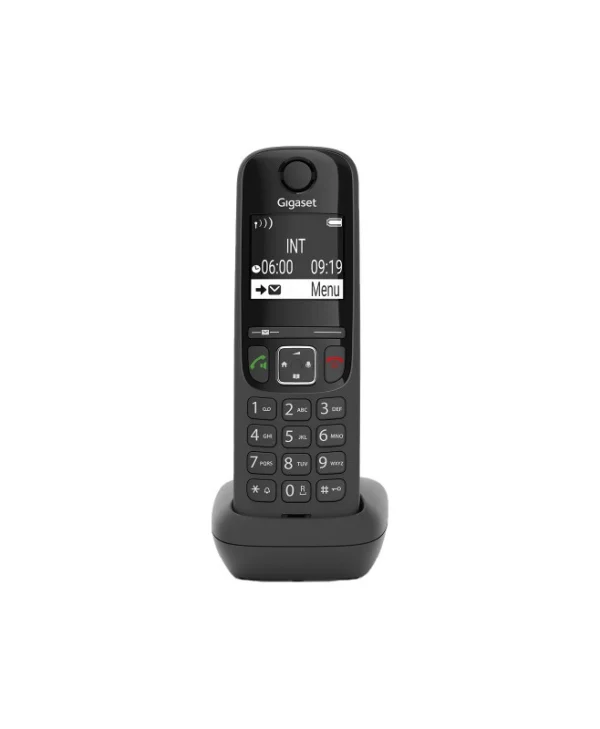 Gigaset AS690HX Ασύρματο Τηλέφωνο IP Μαύρο S30852-H2876-R101