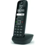 Gigaset AS690HX Ασύρματο Τηλέφωνο IP Μαύρο S30852-H2876-R101 - Image 4