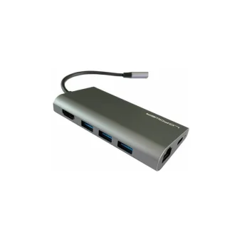 LC-Power USB-C Docking Station με HDMI 4K Ethernet Μαύρο (LC-HUB-MULTI-5) LC-HUB-C-MULTI-5