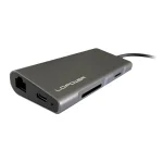LC-Power USB-C Docking Station με HDMI 4K Ethernet Μαύρο (LC-HUB-MULTI-5) LC-HUB-C-MULTI-5 - Image 3