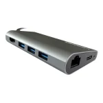 LC-Power USB-C Docking Station με HDMI 4K Ethernet Μαύρο (LC-HUB-MULTI-5) LC-HUB-C-MULTI-5 - Image 4
