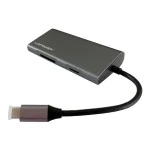 LC-Power USB-C Docking Station με HDMI 4K Ethernet Μαύρο (LC-HUB-MULTI-5) LC-HUB-C-MULTI-5 - Image 5