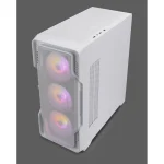 Nanoxia DS-9 ARGB TG-Mesh Airflow Gaming Midi Tower Κουτί Υπολογιστή με Πλαϊνό Παράθυρο Λευκό DS-9ARGB-W - Image 5