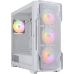 Nanoxia DS-9 ARGB TG-Mesh Airflow Gaming Midi Tower Κουτί Υπολογιστή με Πλαϊνό Παράθυρο Λευκό DS-9ARGB-W - Image 6