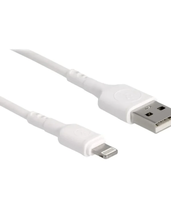 DeLock USB-A to Lightning Cable Λευκό 0.3m (87866)