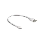 DeLock USB-A to Lightning Cable Λευκό 0.3m (87866) - Image 2
