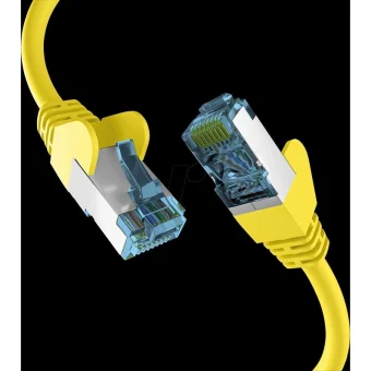 EFB S/FTP Cat.7 (10Gbps) Καλώδιο Δικτύου Ethernet 1m Κίτρινο EC020200179