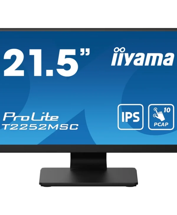 Iiyama ProLite T2252MSC-B2 IPS Monitor 21.5" FHD 1920x1080 με Χρόνο Απόκρισης 5ms GTG