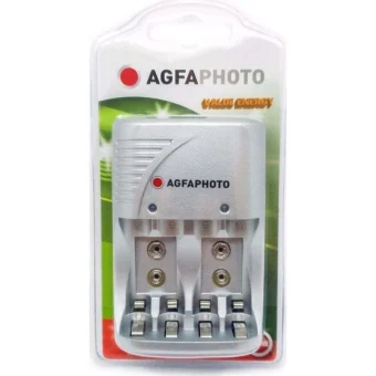 AgfaPhoto Value Energy Battery Charger 4 Μπαταριών Μεγέθους AA 140-849959