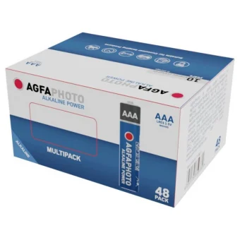 AgfaPhoto Power Αλκαλικές Μπαταρίες AAA 1.5V 48τμχ Battery 110-859330