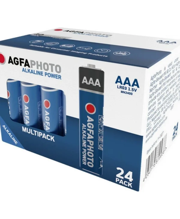 AgfaPhoto Power Αλκαλικές Μπαταρίες AAA 1.5V 24τμχ 110-819938