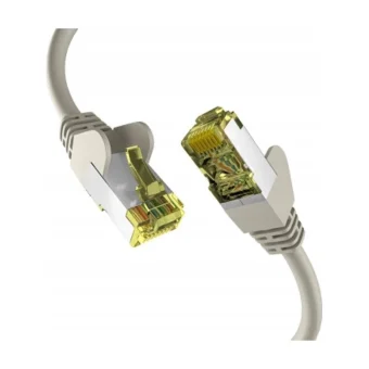 EFB S/FTP Cat.6a (Gigabit) Καλώδιο Δικτύου Ethernet 10m Γκρι EC020200010