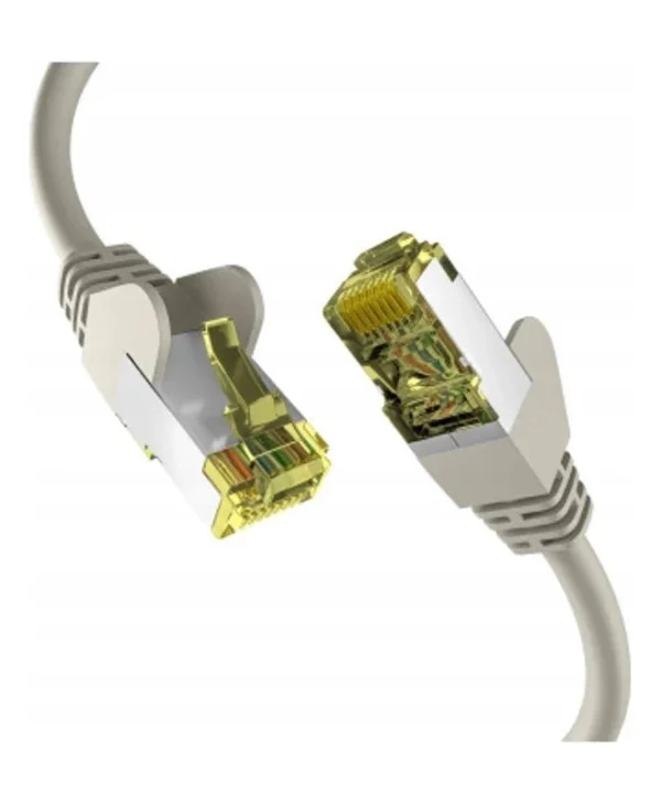 EFB S/FTP Cat.6a (Gigabit) Καλώδιο Δικτύου Ethernet 10m Γκρι EC020200010
