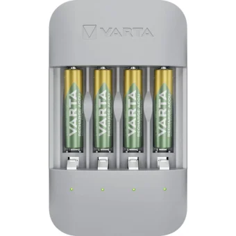 Varta Eco Charger Pro Recycled USB 4 Μπαταριών Ni-MH Μεγέθους AA/AAA Σετ με 4x AAA 800mAh 57683101131