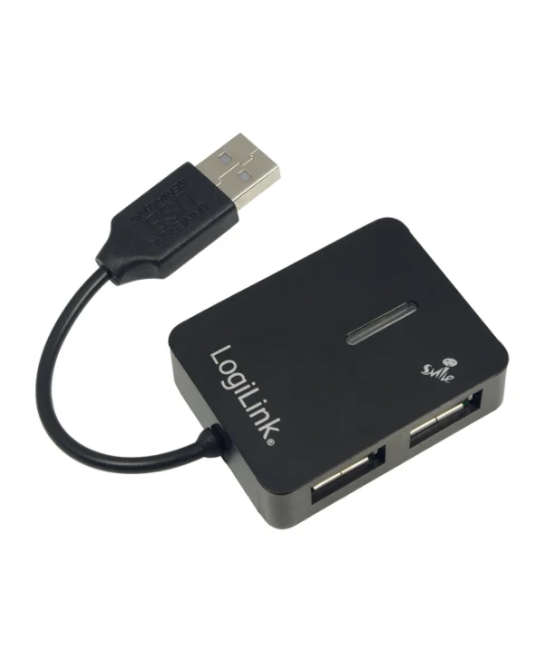 LogiLink Hub 4 Θυρών USB 2.0 με σύνδεση USB-A UA0139