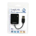 LogiLink Hub 4 Θυρών USB 2.0 με σύνδεση USB-A UA0139 - Image 2