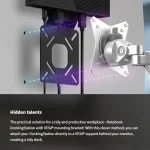 Icy Box USB-C Docking Station με HDMI/DisplayPort 4K PD Ethernet Μαύρο (IB-DK2246AC) 61001 - Image 5