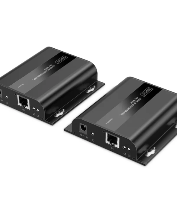 Extender Extender Over Cat.6 Twisted Pair Hdmi 4k/60hz Via Ip 1g Up To 120m/200m Max 253 Receivers Ir Control Set DS-55351