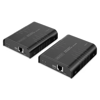 Extender Extender Over Cat.6 Twisted Pair Hdmi 4k/60hz Kvm Usb 2.0 Via 1g Ip Up To 120m/200m Max 253 Receivers Touch Screen DS-55355