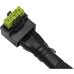 Asrock Cable 12v-2x6 600w L-type 90° 70 Cm Black 90-ucx060-71xcab 90-UCX060-71XCAB - Image 2
