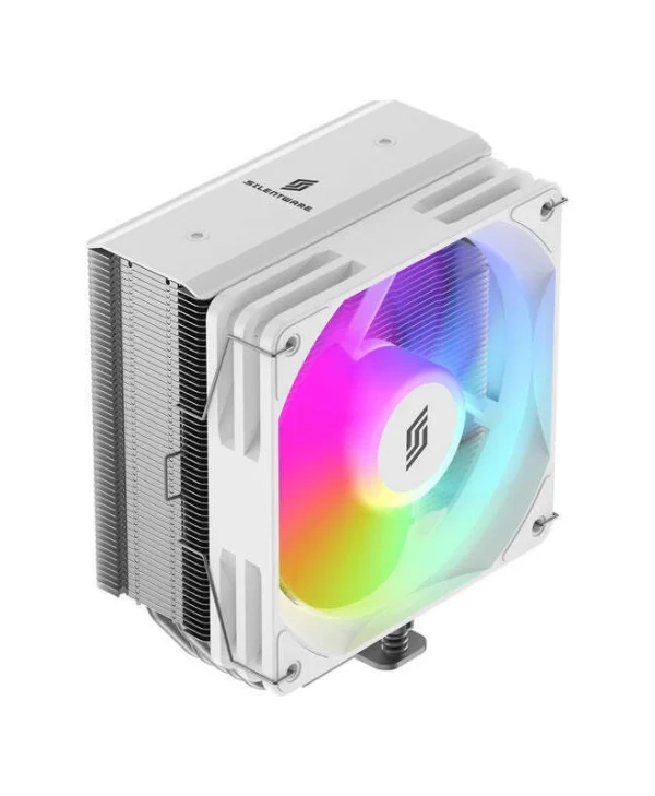 Silentware Bora Ψύκτρα Επεξεργαστή για Socket AM4/AM5/1200/115x/1700 με RGB Φωτισμό Λευκή BORA-WH