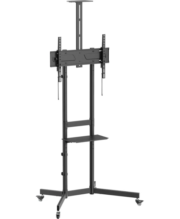 Equip 650636 Βάση Τηλεόρασης Δαπέδου έως 70kg Μαύρο