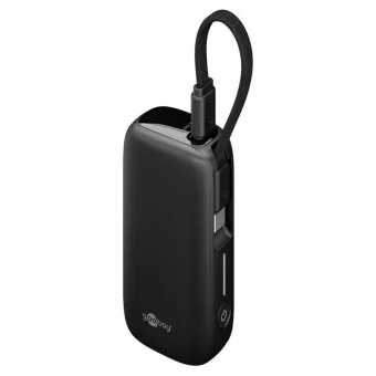 Goobay 76250 USB-C Power Bank 5000mAh Μαύρο