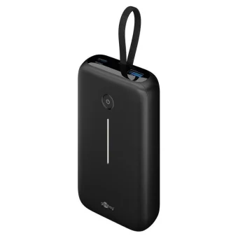 Goobay Power Bank 20000mAh με Θύρα USB-A και Θύρα USB-C Μαύρο 76252