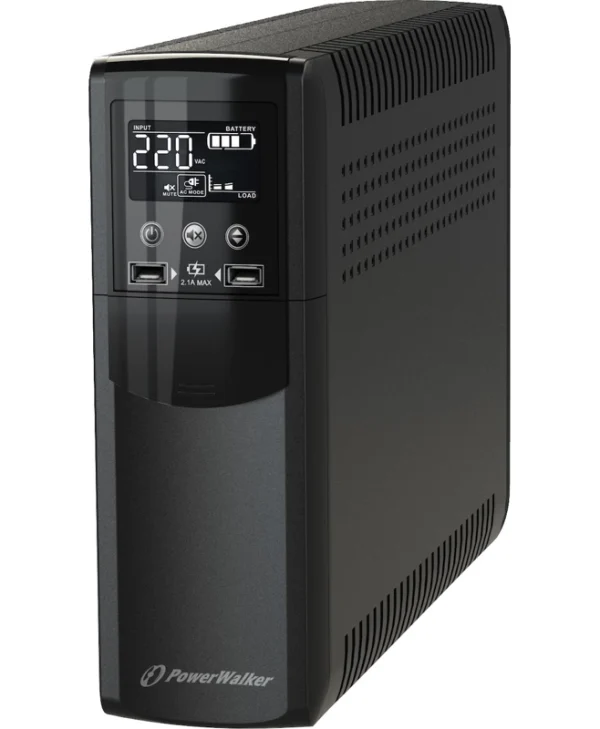 Powerwalker VI 600 CSW UPS Line-Interactive 600VA 360W με 4 Schuko Πρίζες 10121110