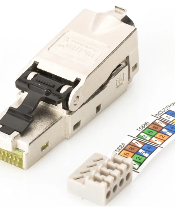 Digitus Βύσμα RJ-45 male Ασημί DN-93631