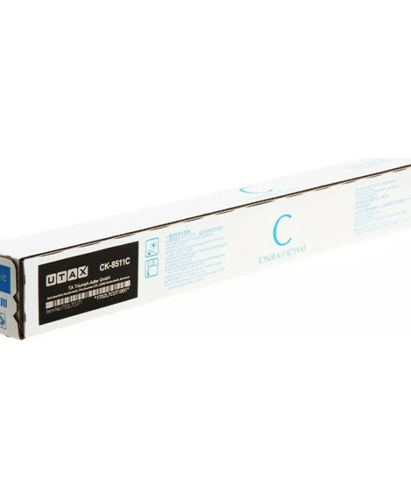 Utax CK-8511C Γνήσιο Toner Laser Εκτυπωτή Κυανό 12000 Σελίδων (1T02L7CUT0)
