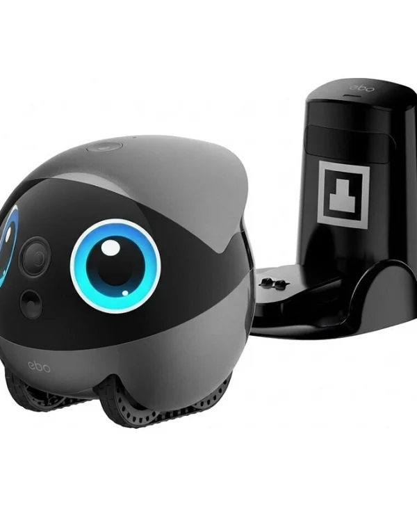 Enabot EBO Air 2 Plus IP Companion Robot Κάμερα Wi-Fi Full HD+ 5MP Μπαταρίας με Αμφίδρομη Επικοινωνία Γκρι WH287326