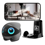 Enabot EBO Air 2 Plus IP Companion Robot Κάμερα Wi-Fi Full HD+ 5MP Μπαταρίας με Αμφίδρομη Επικοινωνία Γκρι WH287326 - Image 2