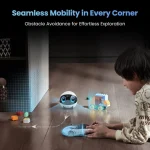 Enabot EBO Air 2 Plus IP Companion Robot Κάμερα Wi-Fi Full HD+ 5MP Μπαταρίας με Αμφίδρομη Επικοινωνία Γκρι WH287326 - Image 3