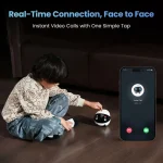 Enabot EBO Air 2 Plus IP Companion Robot Κάμερα Wi-Fi Full HD+ 5MP Μπαταρίας με Αμφίδρομη Επικοινωνία Γκρι WH287326 - Image 4