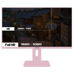 Japannext JN-I238FHD120F IPS Gaming Monitor 23.8" FHD 1920x1080 Ροζ JN-I238FHD120F-HSP-PK - Image 7